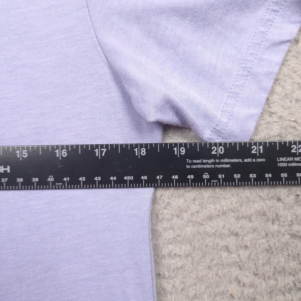 Huk USA Strong Womens Medium‎ Christmas Fishing Graphic T Shirt Lavender - Picture 6 of 8